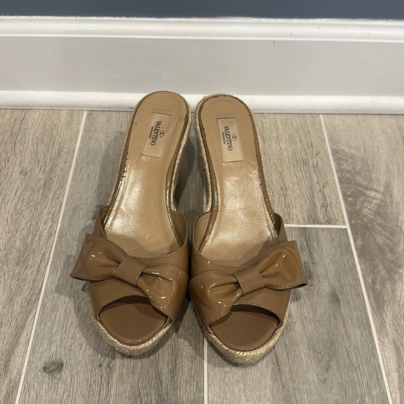 Valentino Garavani Patent Leather Espadrilles Size 41 US 9.5 - Picture 3 of 14